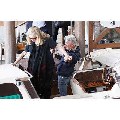 Stars erreichen Venedig