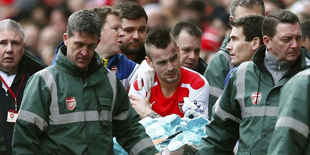 Arnautovic rempelt Arsenal-Star ins Spital