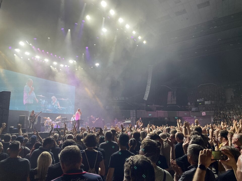 Deep Purple feierten den 55er in Wien mit dem Donauwalzer