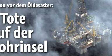 Vor Öldesaster 4 Tote auf BP-Bohrinsel