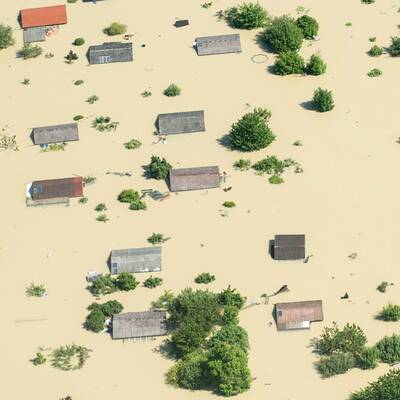 Deutschland versinkt im Hochwasser