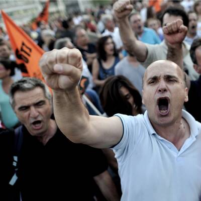 Proteste in Griechenland