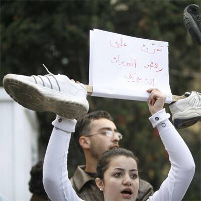 Immer mehr Schuh-Demonstrationen