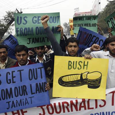 Immer mehr Schuh-Demonstrationen