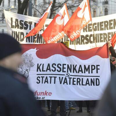 #TagX: Demos gegen Türkis-Blau