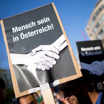 20.000 bei Asyl-Demo in Wien