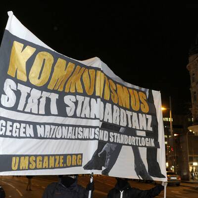 Demos vor dem Akademikerball