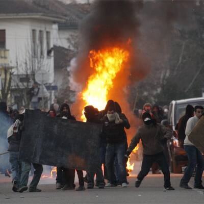Ausschreitungen in Straßburg