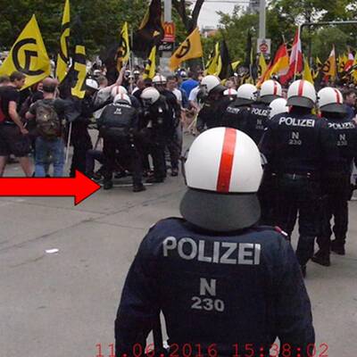 Mordversuch bei Identitären-Demo