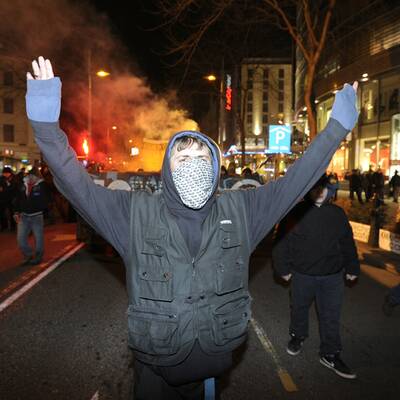 Demos vor dem Akademikerball