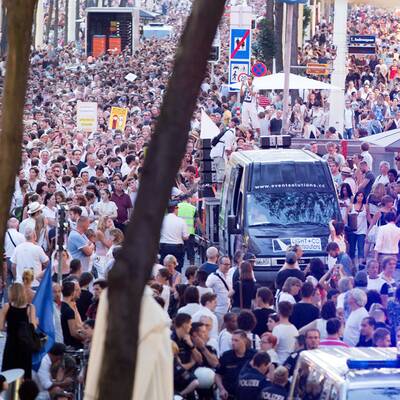 20.000 bei Asyl-Demo in Wien