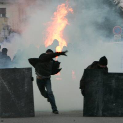 Ausschreitungen in Straßburg