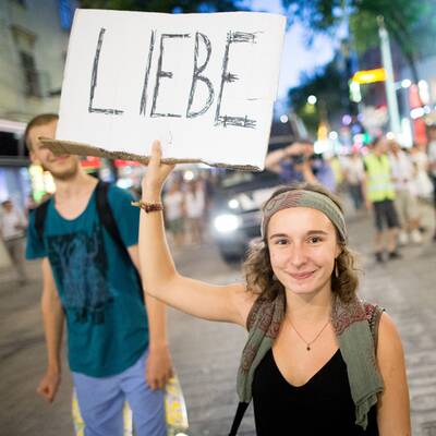 20.000 bei Asyl-Demo in Wien