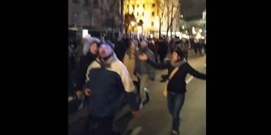 Keine Masken! Wirbel um illegale Corona-Demo in Wien