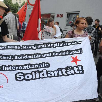 Demonstration gegen WEF-Gipfel