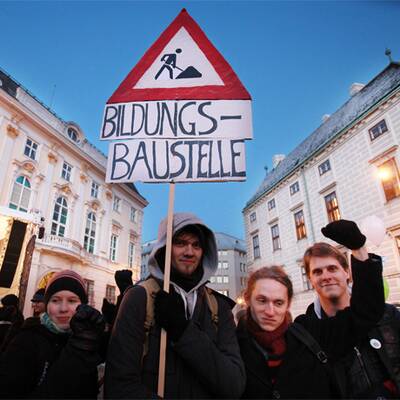 Demo gegen Sparpaket