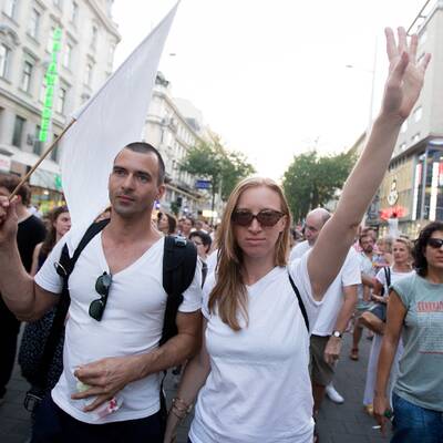 20.000 bei Asyl-Demo in Wien