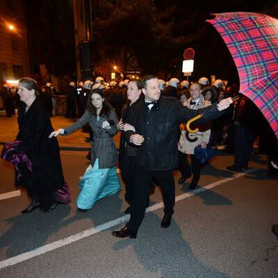 Demos vor dem Akademikerball