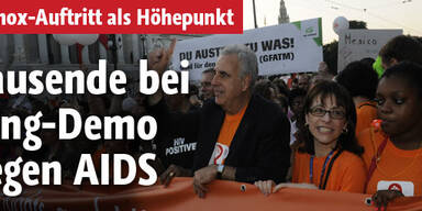 Tausende bei Menschenrechts-Demo in Wien