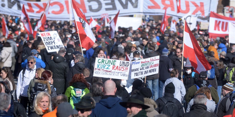 Herbert Kickl nach Corona-Demo angezeigt