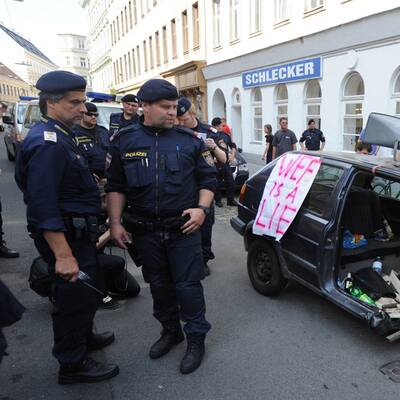 Demonstration gegen WEF-Gipfel