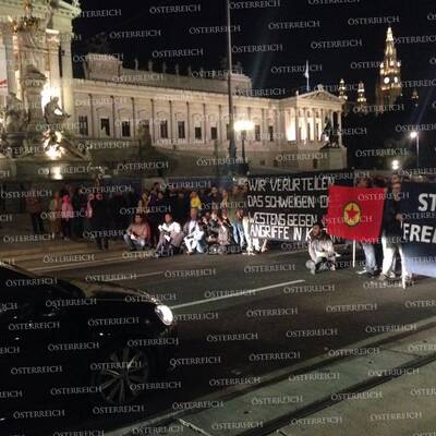 Anti-ISIS-Demo legt Ring lahm