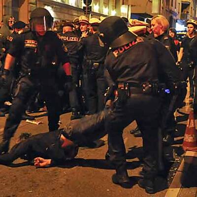 Demo gegen Abschiebung in Wien