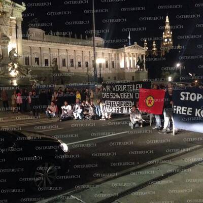 Anti-ISIS-Demo legt Ring lahm