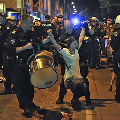 Demo gegen Abschiebung in Wien