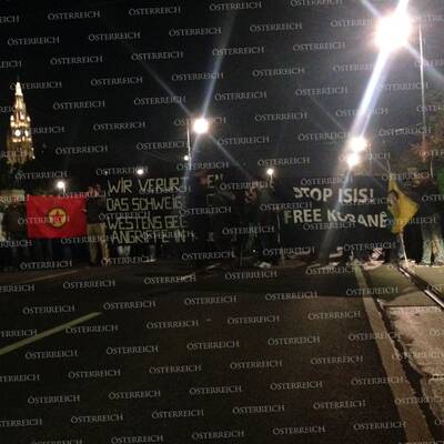 Anti-ISIS-Demo legt Ring lahm