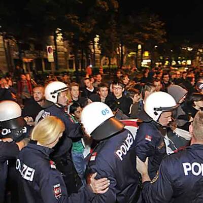 Demo gegen Abschiebung in Wien