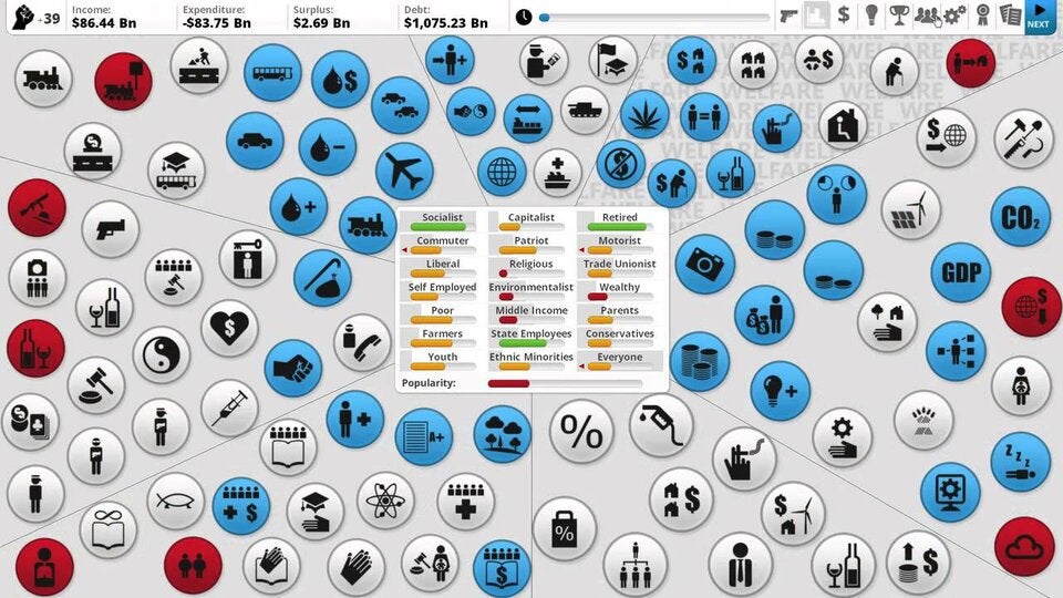 Der anspruchsvolle Politik-Simulator