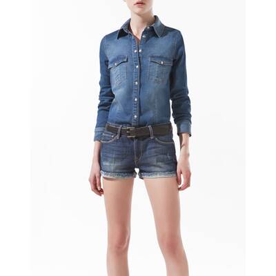 Jeanshemd feiert Comeback