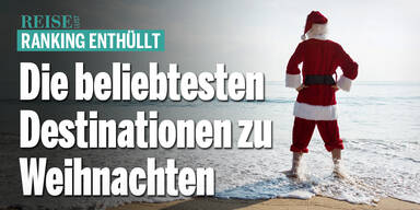 Das sind die beliebtesten Reisedestinationen zu Weihnachten