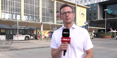 oe24.TV-Reporter Thomas Herzog