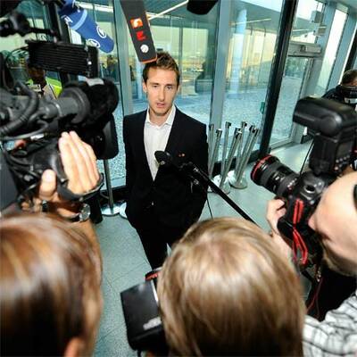 DFB-Helden in Frankfurt empfangen