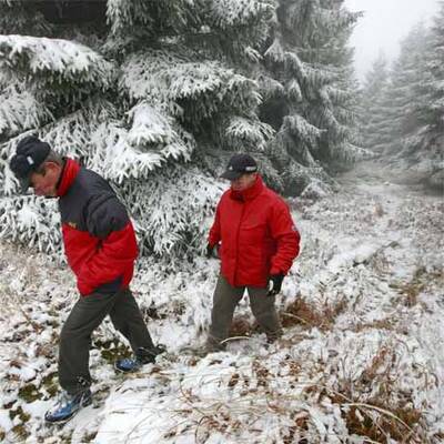 Wintereinbruch in Europa