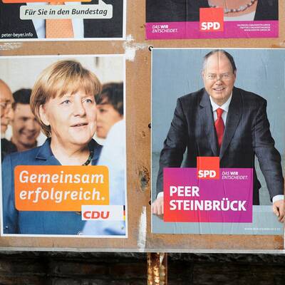 Deutsche Wahlplakate