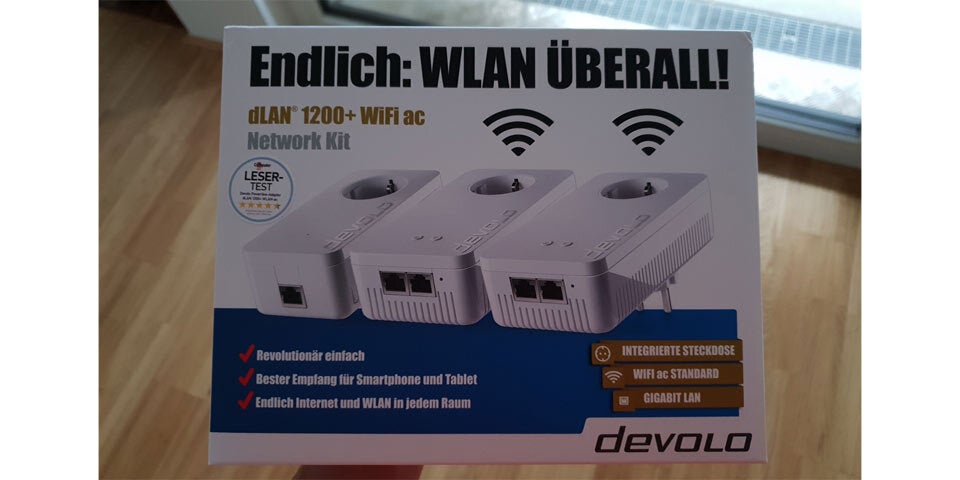 Devolo greift mit neuem Powerline-Kit an