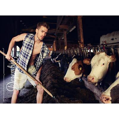 Jungbauernkalender 2015: Die sexy Männer