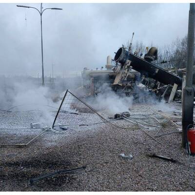Explosion einer Gasstation in NÖ