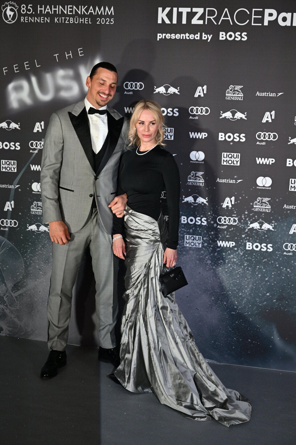 Zlatan Ibrahimovic mit seiner Helena Seger 