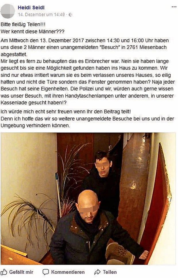 Witzigste Jagd auf Einbrecher im Netz