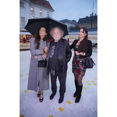 Ines und Fadi Merza mit Sohn Michel