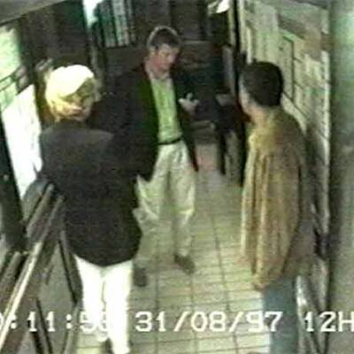 Lady Di kurz vor der Todesfahrt