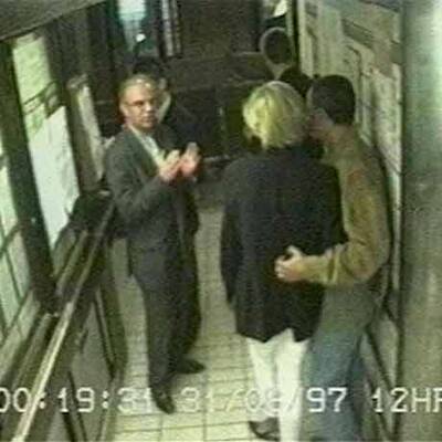 Lady Di kurz vor der Todesfahrt