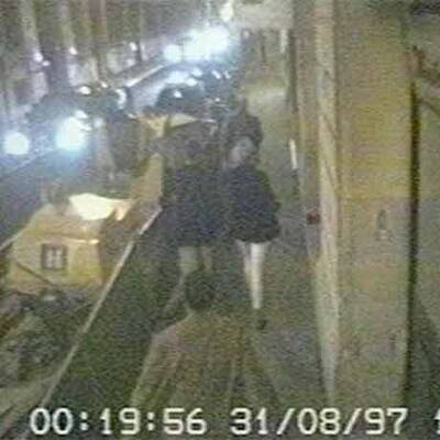 Lady Di kurz vor der Todesfahrt