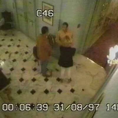 Lady Di kurz vor der Todesfahrt