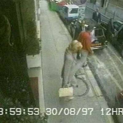 Lady Di kurz vor der Todesfahrt