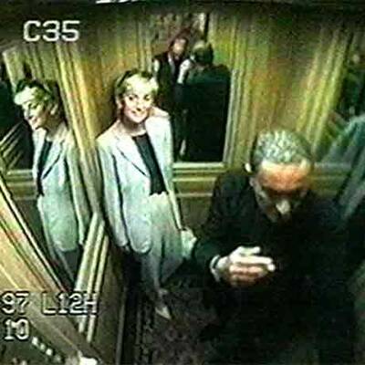 Lady Di kurz vor der Todesfahrt